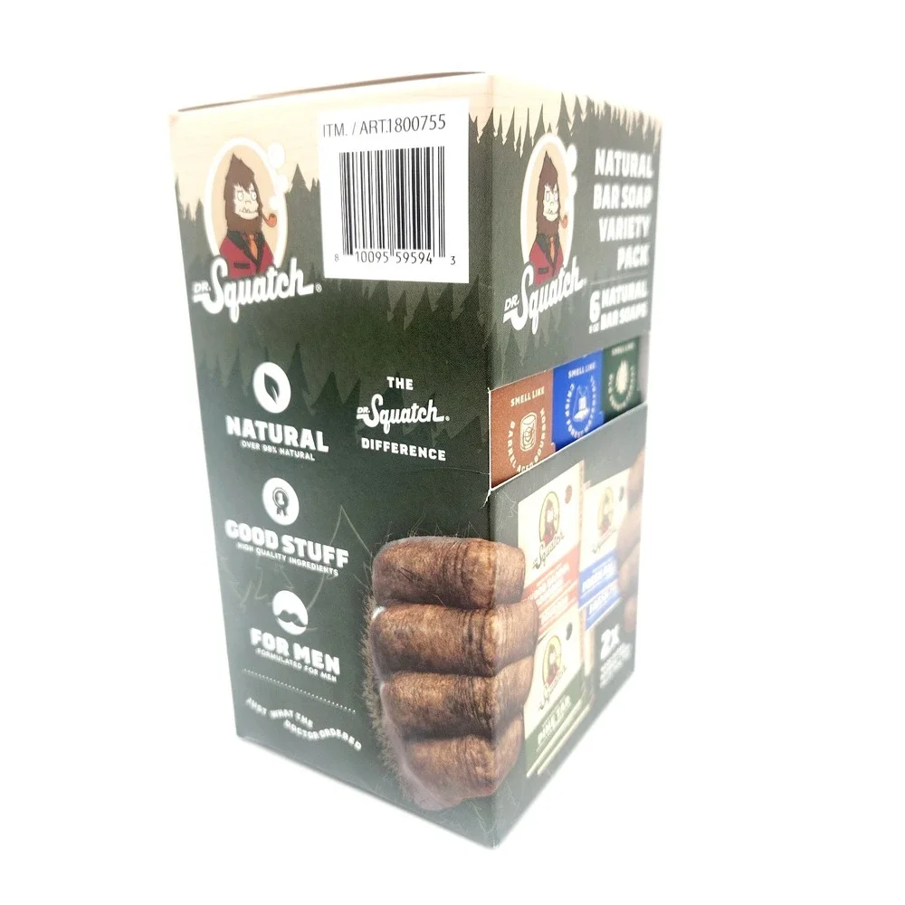 Dr. Squatch Natural Bar Soap Variety 6-Pack‎